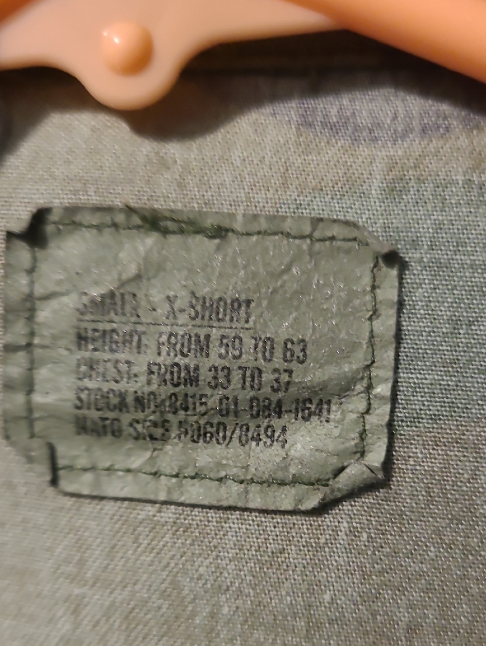 Camouflage Military-Style Jacket - Green Camo - Picture 3 of 3